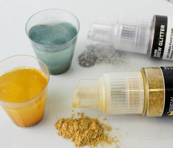 New Years Glittery Vodka Jello Shots