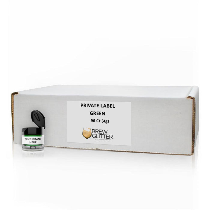 Green Brew Glitter by the Case | Private Label-Brew Glitter®