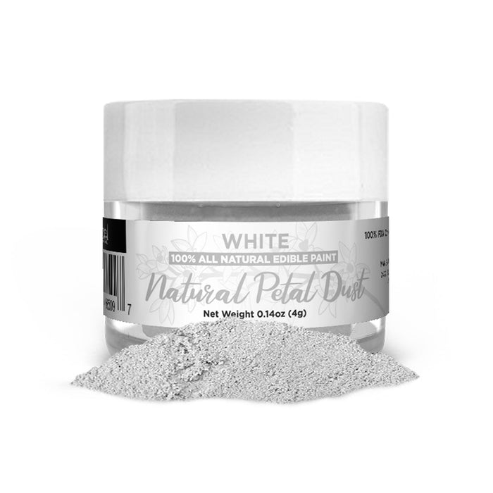 White Food Coloring | Natural Petal Dust-Brew Glitter®