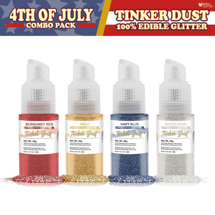 4th of July Tinker Dust Spray Pump Combo Pack Collection B (4 PC SET)-Brew Glitter®