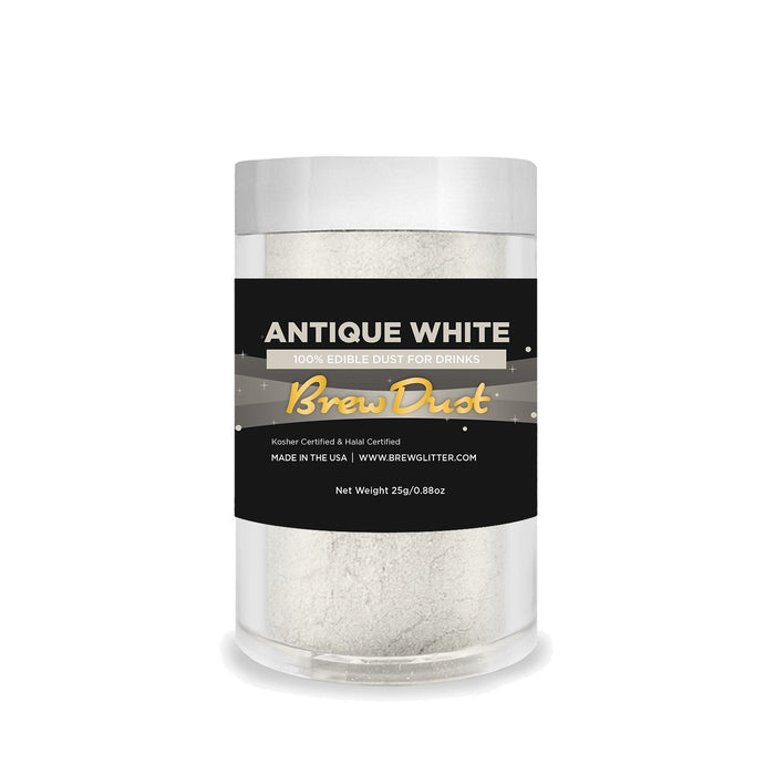 Antique White Edible Brew Dust | Bulk Sizes-Brew Glitter®