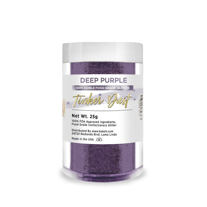 Deep Purple Tinker Dust Food Grade Edible Glitter | Bulk Sizes-Brew Glitter®