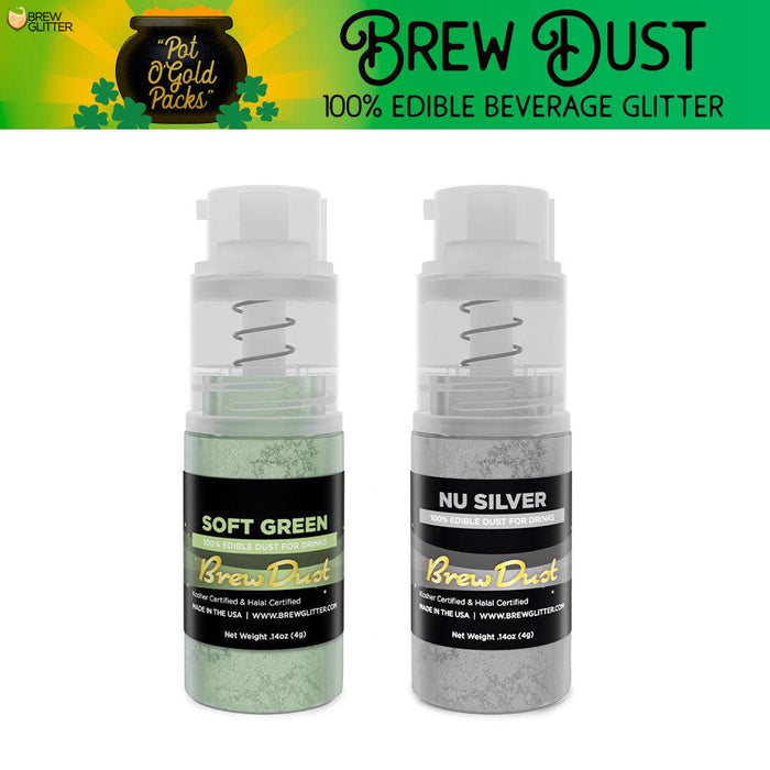 Edible Glitter Dust St. Patrick's Day The Irish Way Decorating Kit-Brew Glitter®