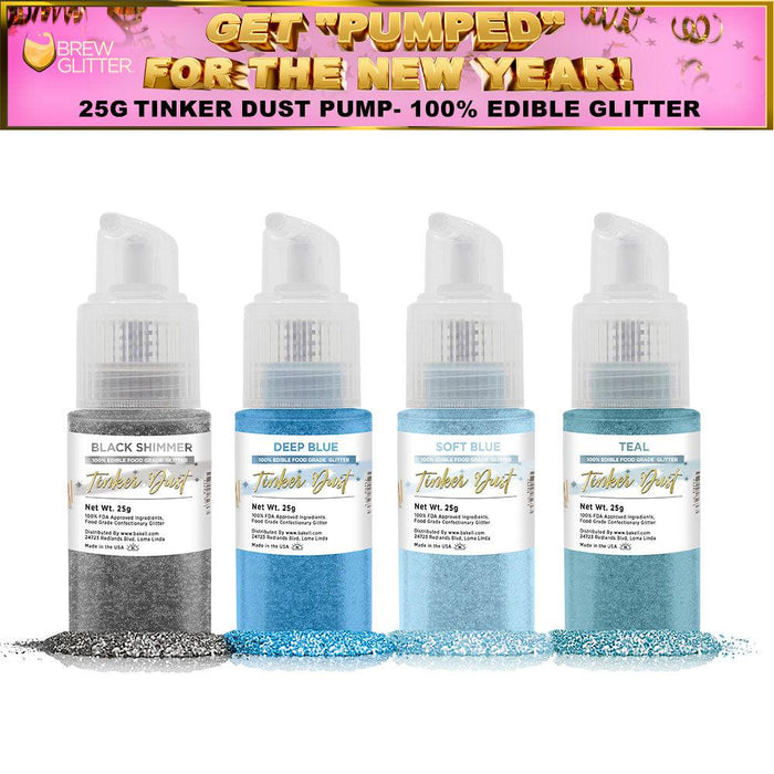 Get Pumped For New Years Collection Tinker Dust Pump Combo Pack D (4 PC SET)-Brew Glitter®