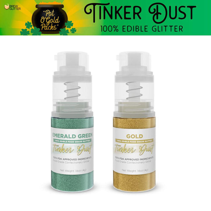 Glitter St. Patrick's Day Shamrocks Decorating Kit-Brew Glitter®