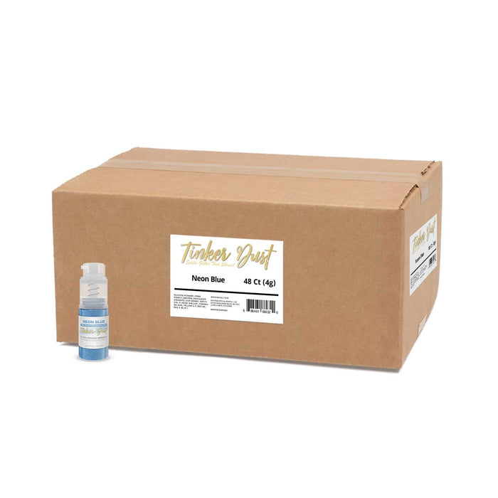 Neon Blue Tinker Dust® 4g Spray Pump | Wholesale Glitter-Brew Glitter®