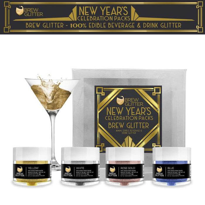 New Year's Collection Brew Glitter Combo Pack B (4 PC SET)-Brew Glitter®