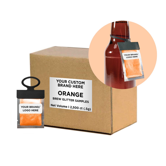 Orange Brew Glitter® Necker | Private Label-Brew Glitter®