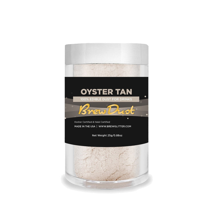 Oyster Tan Edible Pearlized Brew Dust | Bulk Sizes-Brew Glitter®