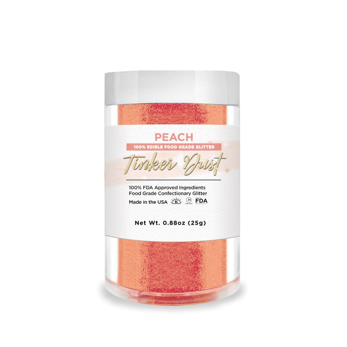Peach Tinker Dust Food Grade Edible Glitter | Bulk Sizes-Brew Glitter®