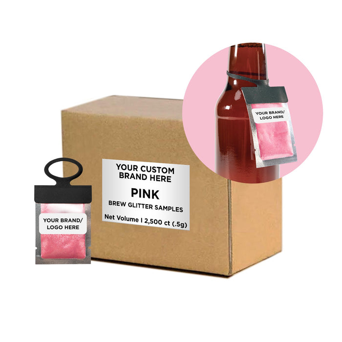 Pink Brew Glitter® Necker | Private Label-Brew Glitter®