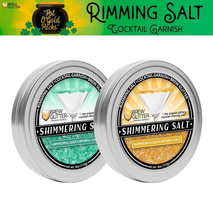 Rimming Salt St. Patrick's Day Leapin' Leprechauns Decorating Kit-Brew Glitter®