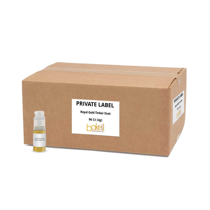 Royal Gold Tinker Dust® | 4g Glitter Spray Pump | Private Label by the Case-Brew Glitter®
