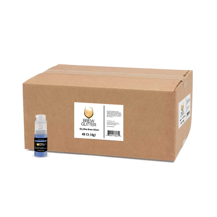 Sky Blue Brew Glitter | Mini Pump Wholesale by the Case-Brew Glitter®