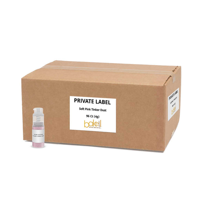 Soft Pink Tinker Dust® | 4g Glitter Spray Pump | Private Label by the Case-Brew Glitter®