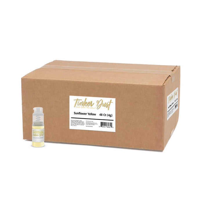 Sunflower Yellow Tinker Dust® 4g Spray Pump | Wholesale Glitter-Brew Glitter®