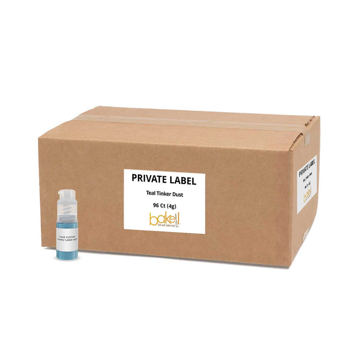 Teal Tinker Dust® | 4g Glitter Spray Pump | Private Label by the Case-Brew Glitter®