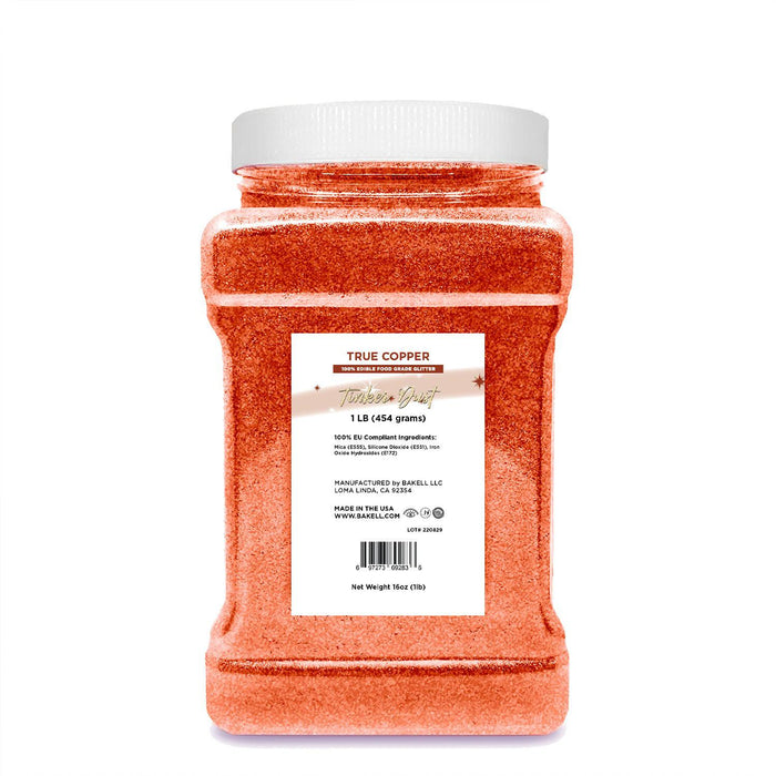 True Copper Tinker Dust Edible Glitter | EU Compliant Bulk Sizes-Brew Glitter®