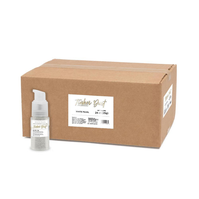 White Pearl Tinker Dust Spray Pump by the Case-Brew Glitter®