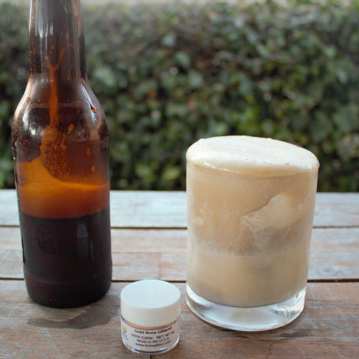 Brew Glitter Root Beer Floats with Homemade Ice Cream!-Brew Glitter®