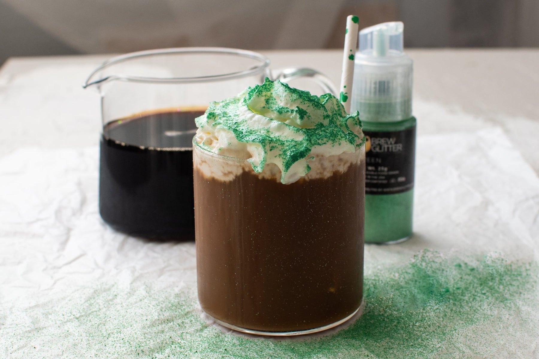 Morning Green Drinks for Saint Patrick's Day-Brew Glitter®