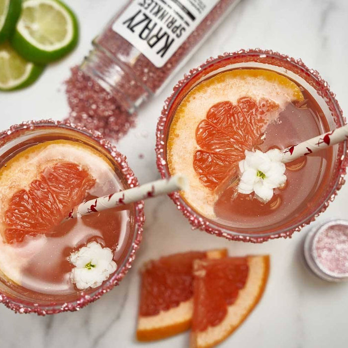 Rose Gold Grapefruit Paloma-Brew Glitter®