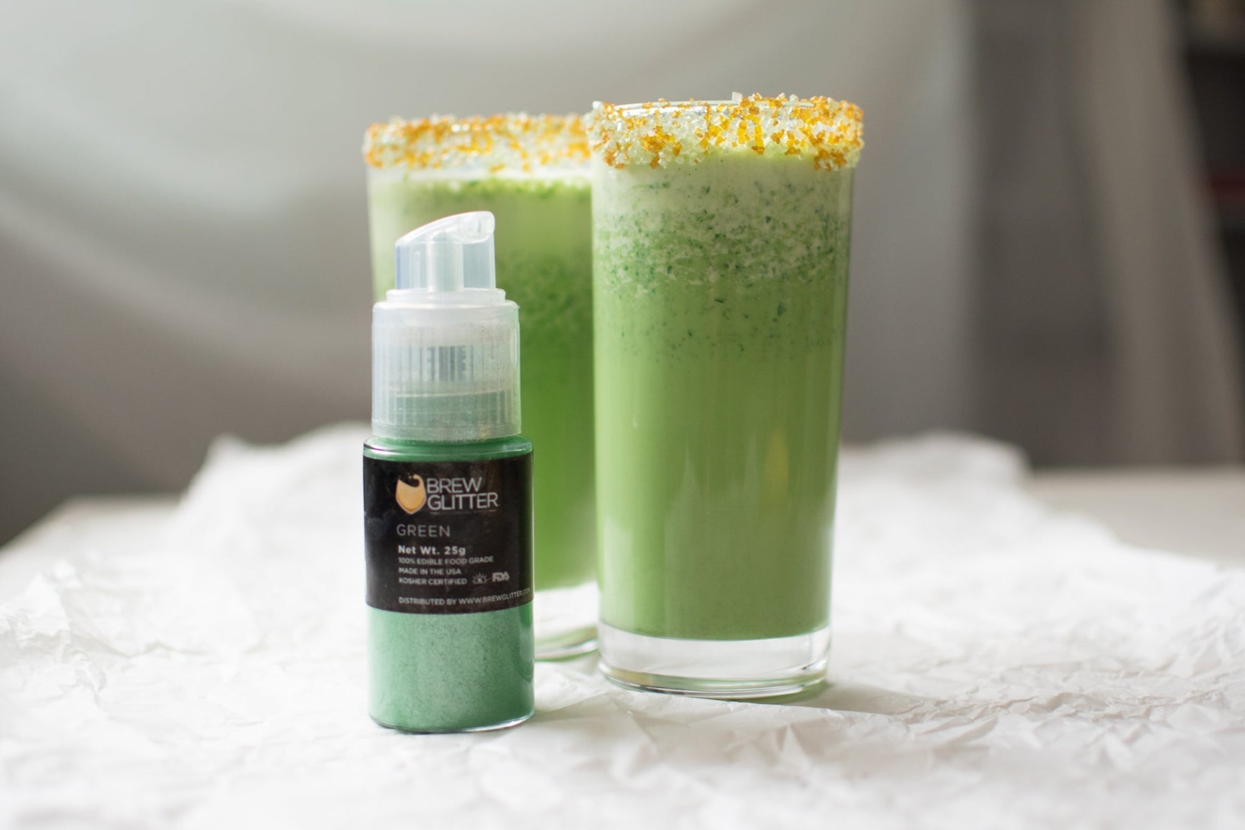 Shamrock Morning Shake For Saint Patrick's Day-Brew Glitter®