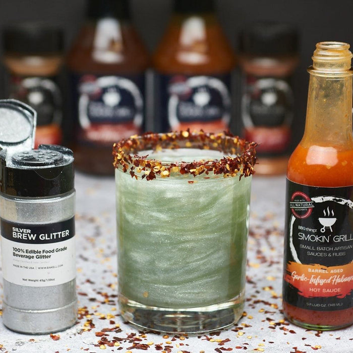 Silver Habanero Tequila Soda-Brew Glitter®