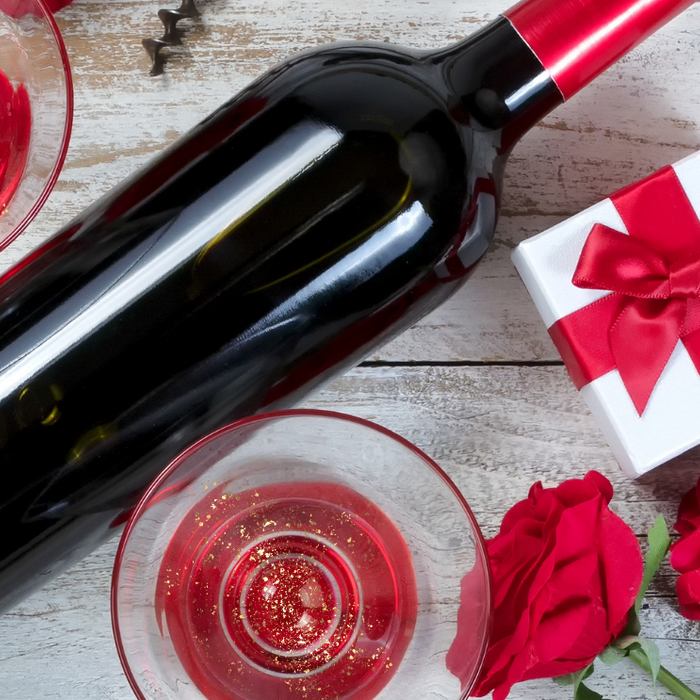 Sparkling Valentine’s Day Drinks with Edible Glitter-Brew Glitter®