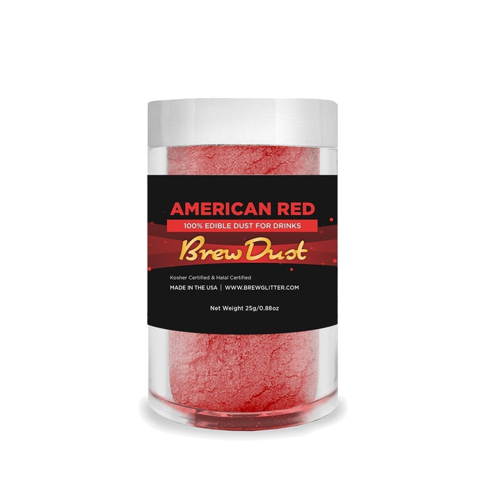 American Red Edible Brew Dust-Brew Glitter®