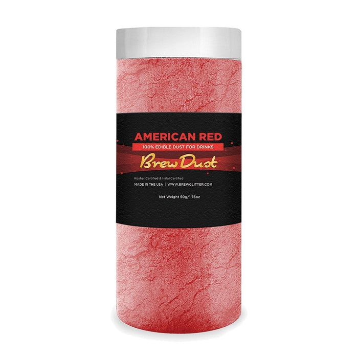 American Red Edible Brew Dust-Brew Glitter®