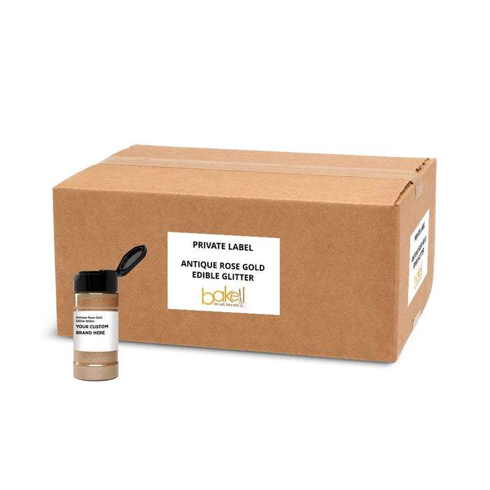 Antique Rose Gold Tinker Dust by the Case | Private Label-Brew Glitter®