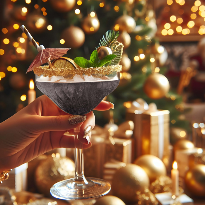 Black Brew Glitter® Necker | Wholesale-Brew Glitter®