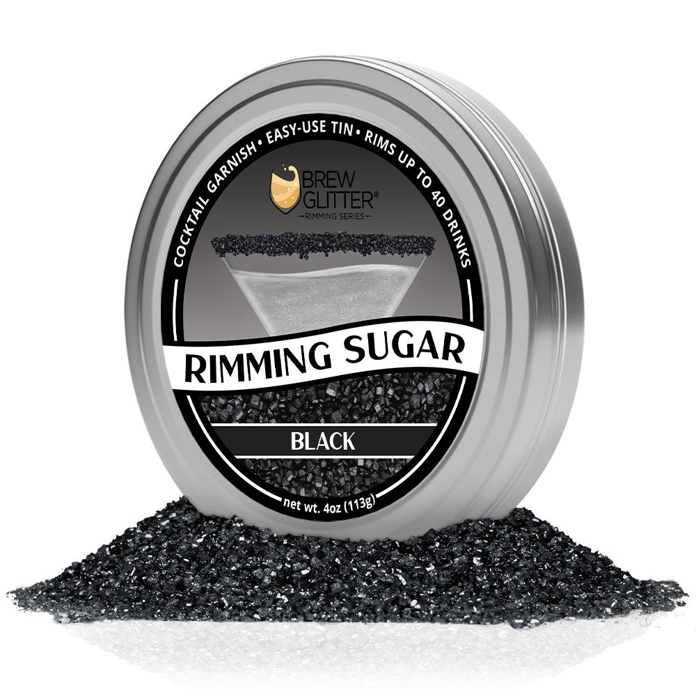 Black Cocktail Rimming Sugar-Brew Glitter®