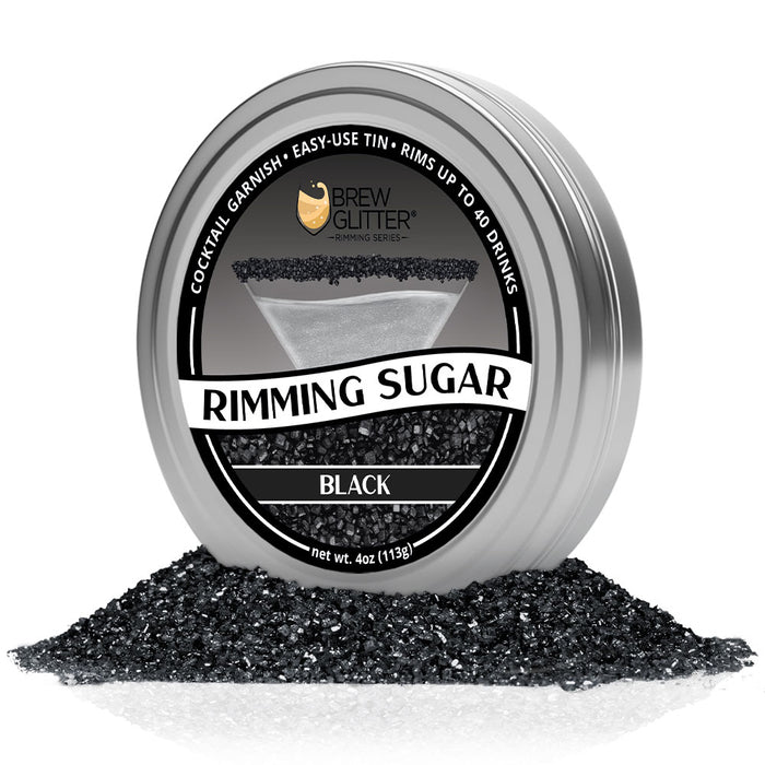 Black Cocktail Rimming Sugar-Brew Glitter®