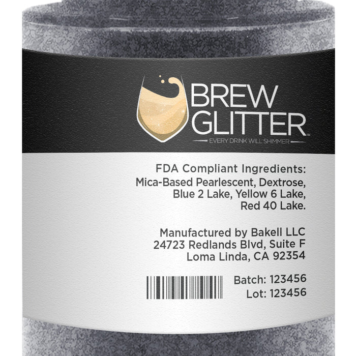 Black Shimmer Brew Glitter Spray Pump by the Case | Private Label-Brew Glitter®