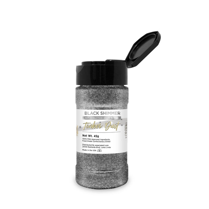 Black Tinker Dust Edible Glitter | Food Grade Glitter-Brew Glitter®