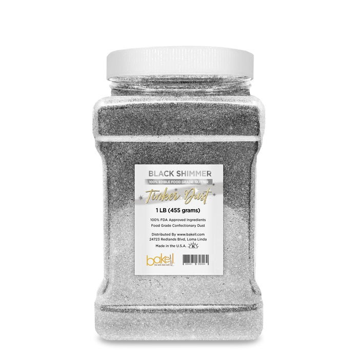 Black Tinker Dust Edible Glitter | Food Grade Glitter-Brew Glitter®