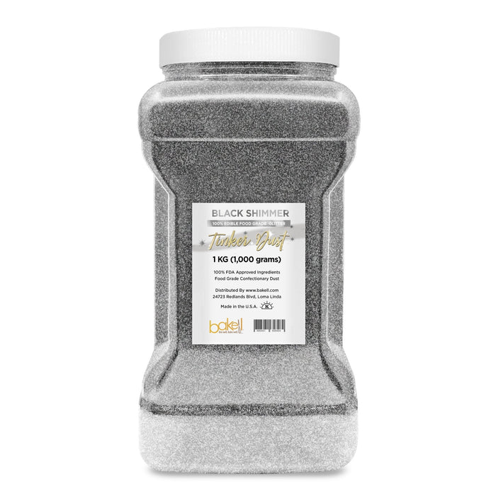 Black Tinker Dust Edible Glitter | Food Grade Glitter-Brew Glitter®