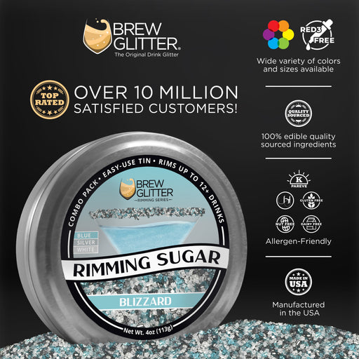 Blizzard Rimming Sugar-Brew Glitter®
