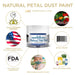 Blue Food Coloring | Natural Petal Dust-Brew Glitter®