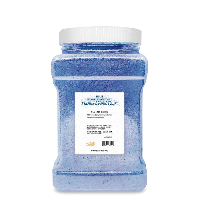 Blue Food Coloring | Natural Petal Dust Bulk Size-Brew Glitter®