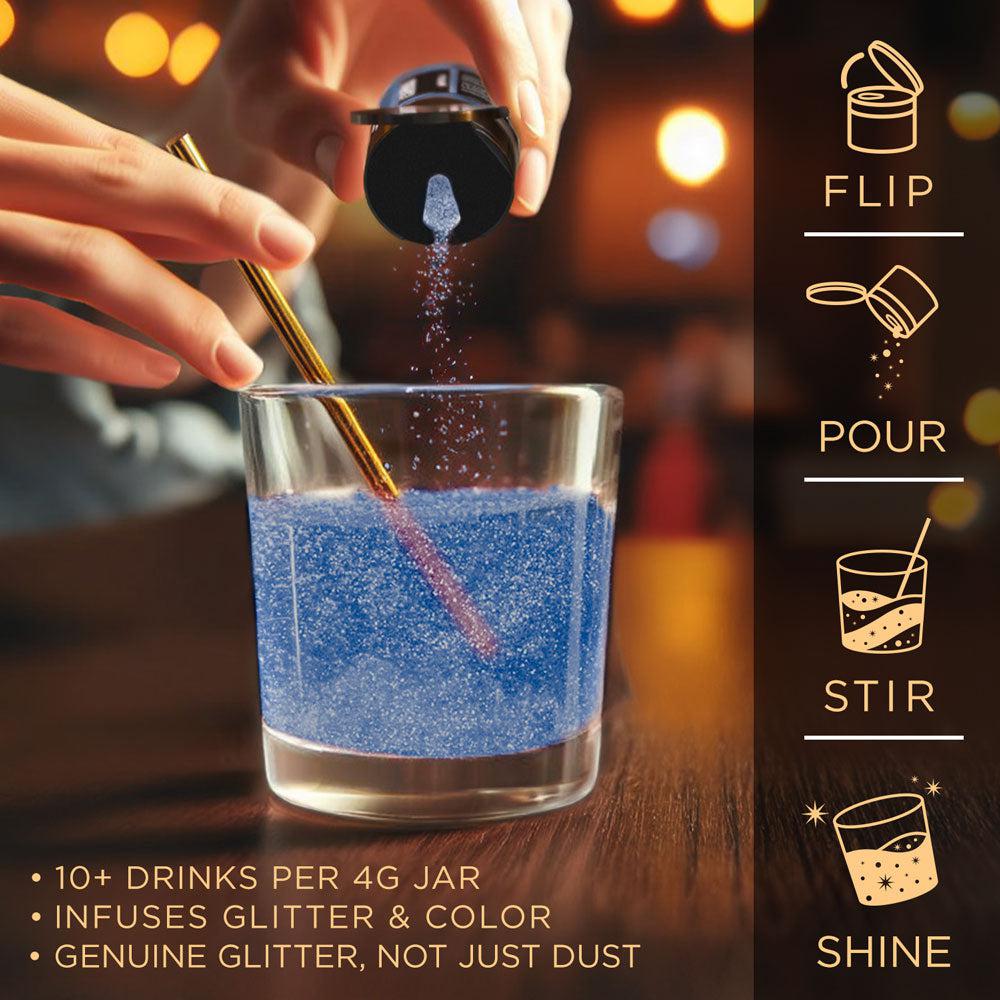 Blue Food Grade Brew Glitter | 4 Gram Jar-Brew Glitter®