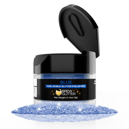 Blue Food Grade Brew Glitter | 4 Gram Jar-Brew Glitter®