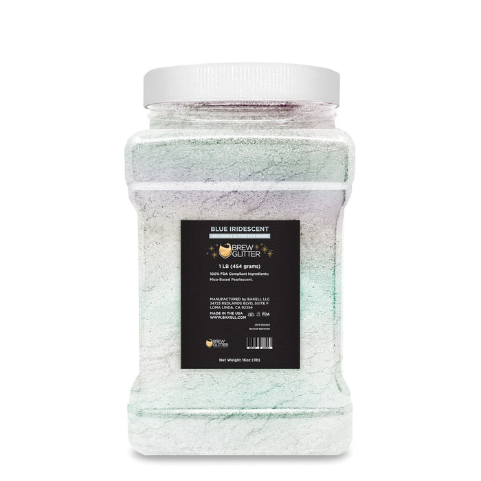 Blue Iridescent Brew Glitter | Food Grade Beverage Glitter-Brew Glitter®