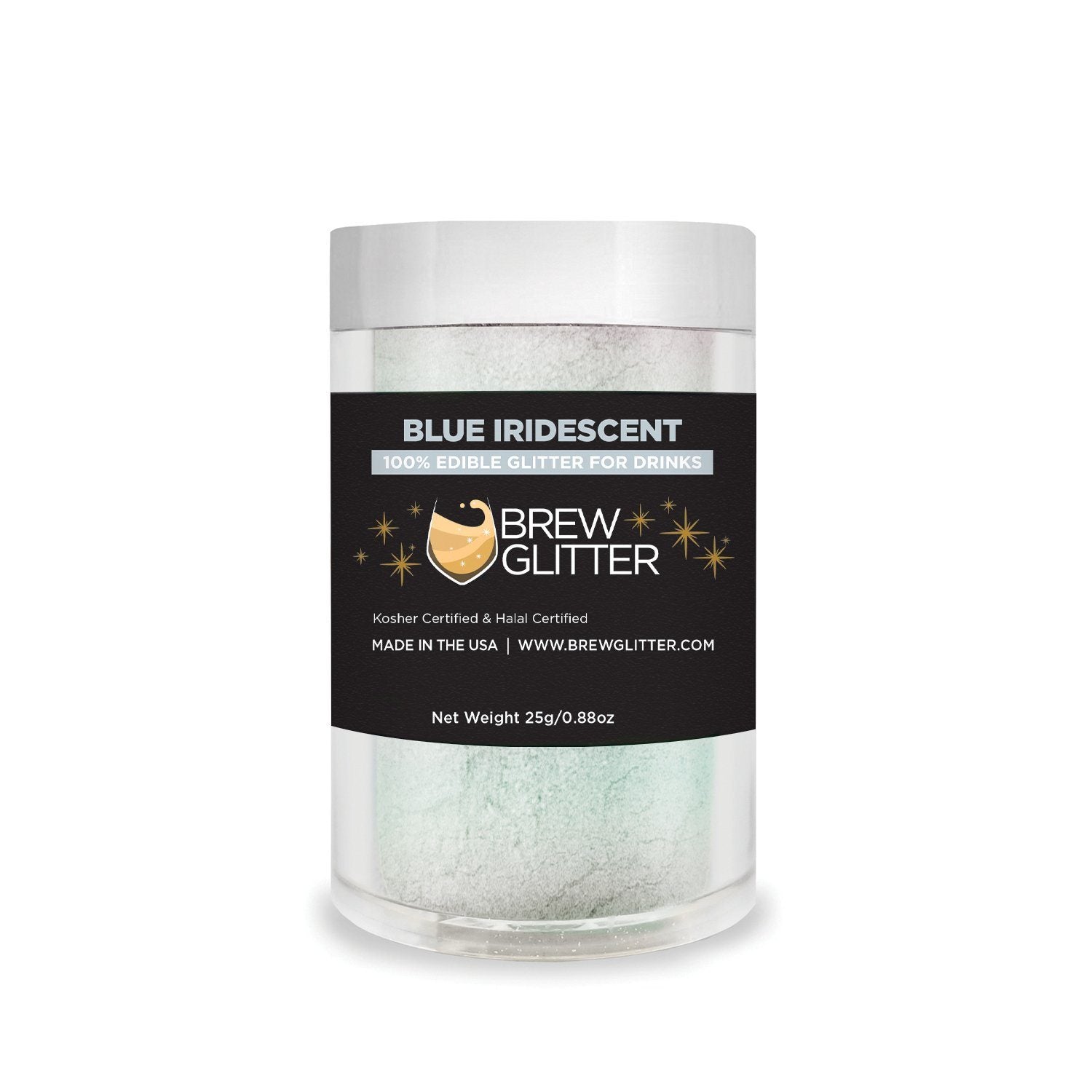 Blue Iridescent Brew Glitter | Food Grade Beverage Glitter-Brew Glitter®