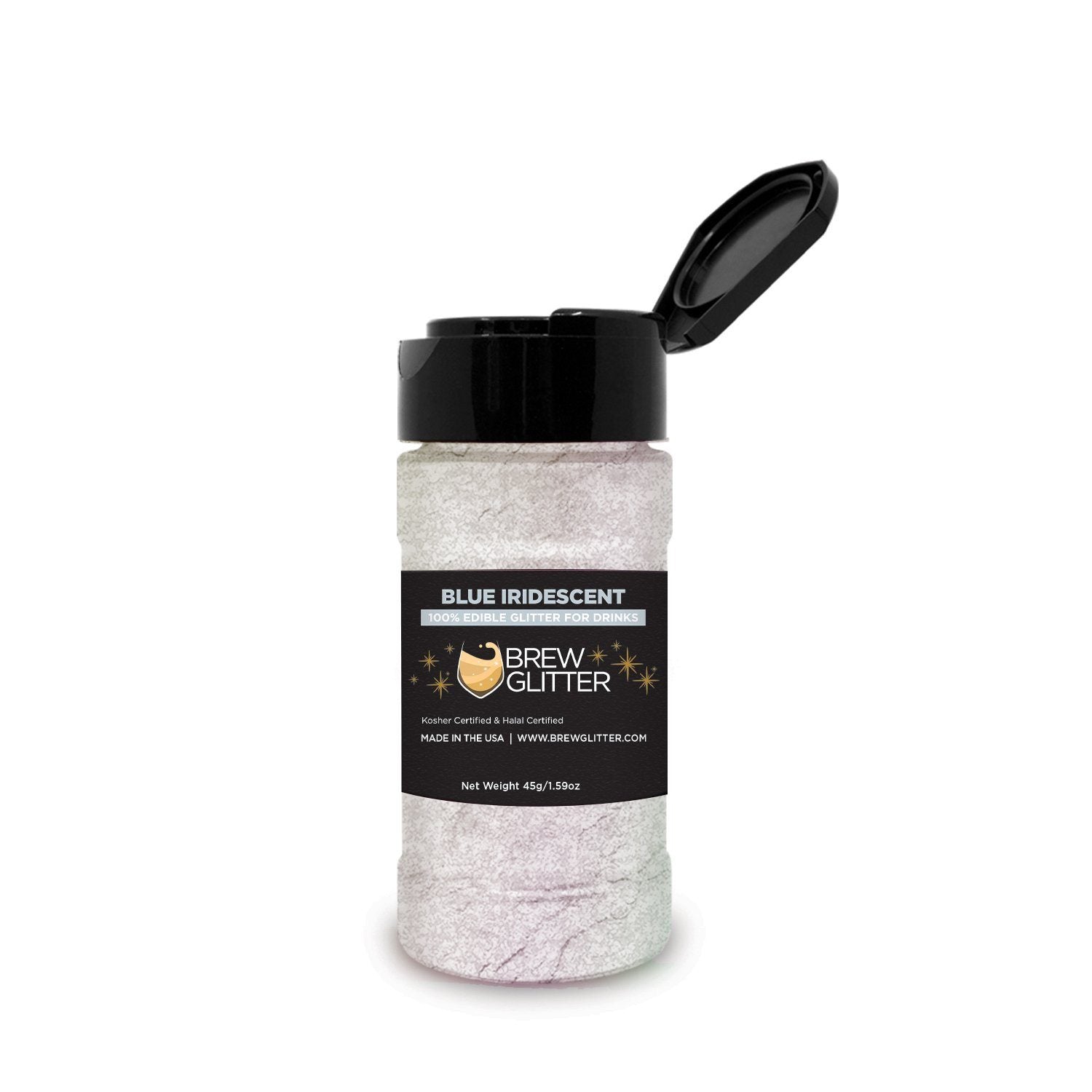 Blue Iridescent Brew Glitter | Food Grade Beverage Glitter-Brew Glitter®