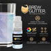 Blue Iridescent Brew Glitter Mini Spray Pump by the Case | Private Label-Brew Glitter®