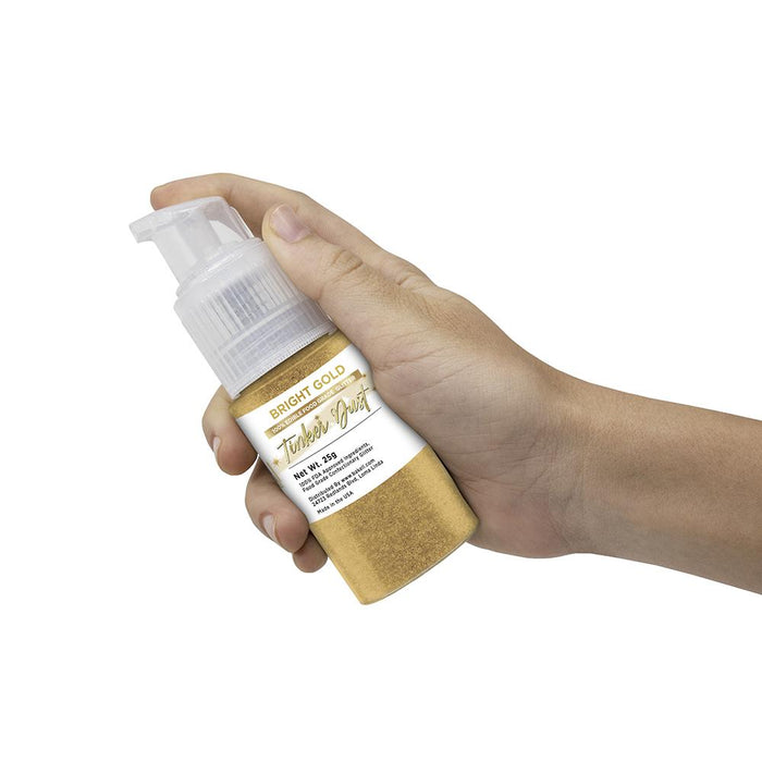 Bright Gold Tinker Dust Edible Glitter Spray Pump-Brew Glitter®