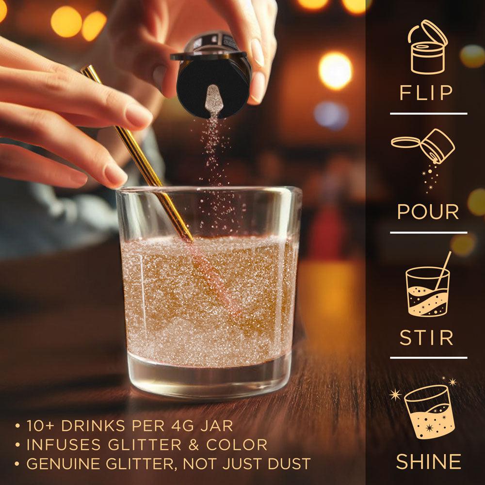 Bronze Brew Glitter | Food Grade Beverage Glitter-Brew Glitter®